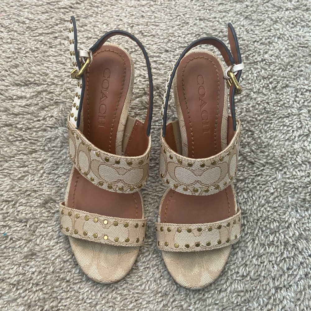 Coach sandals